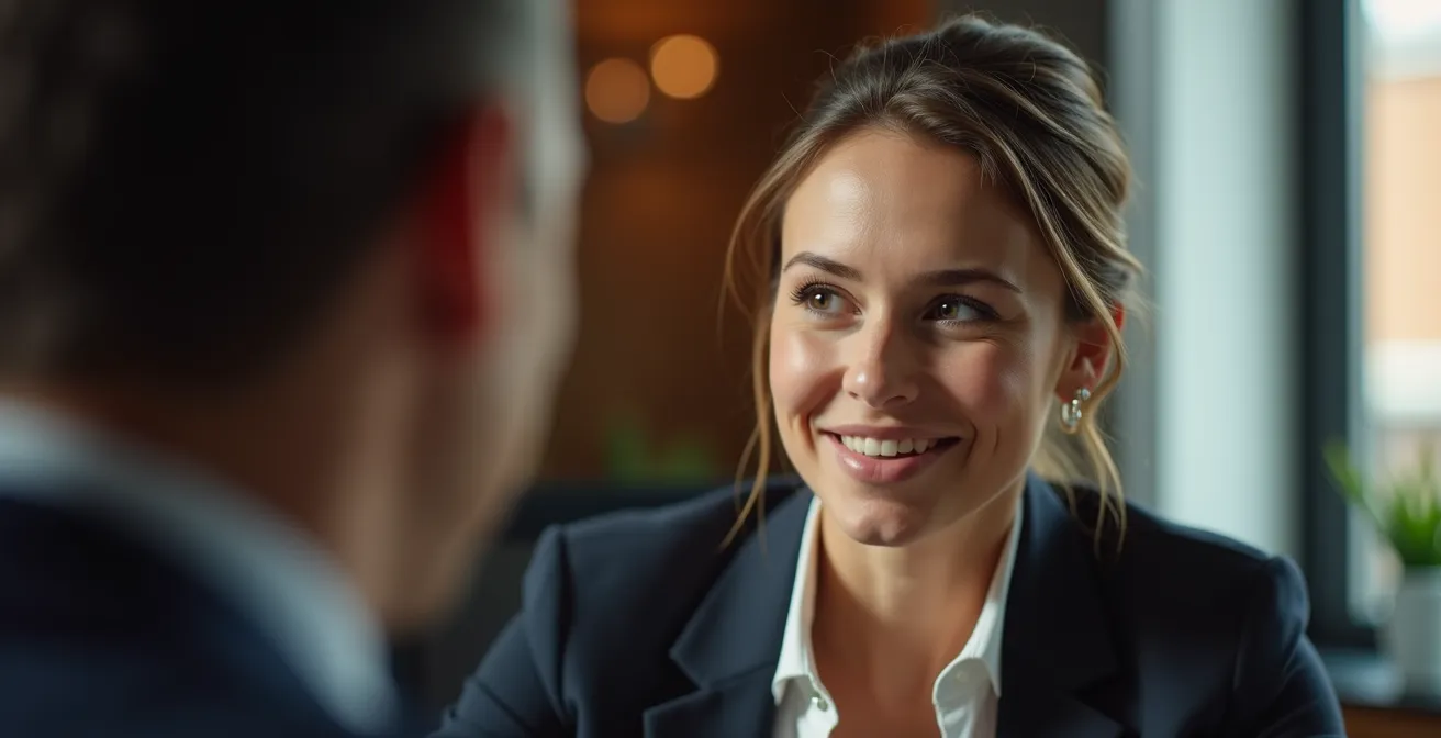 Entretien professionnel dans un cadre discret et élégant